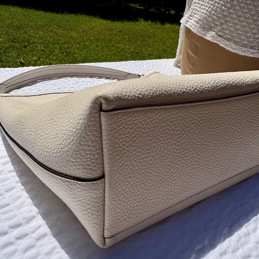 Coach Large Laurel Shoulder Crossbody Bag in “Chalk” CY684 NWT 🤩 STUNNING!🤩 - Picture 9 of 11